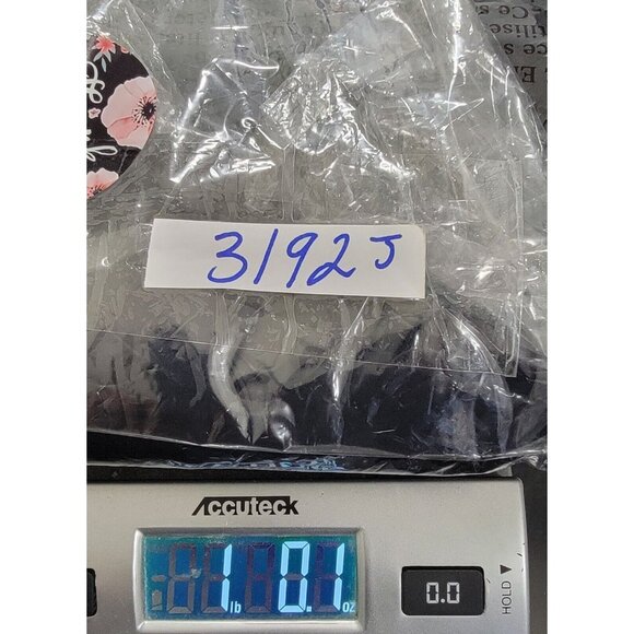 Mango Women's Black Midi Wrap Dress Hoop Detail Short Sleeve V Neck Size 6/M NWT - Picture 9 of 9